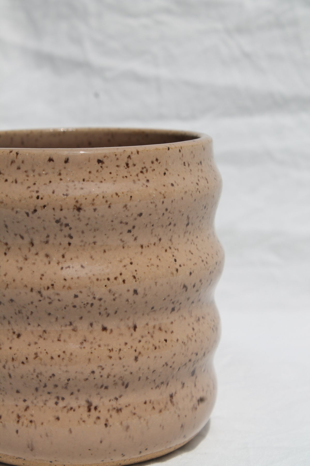 Wavy Cup- Fawn