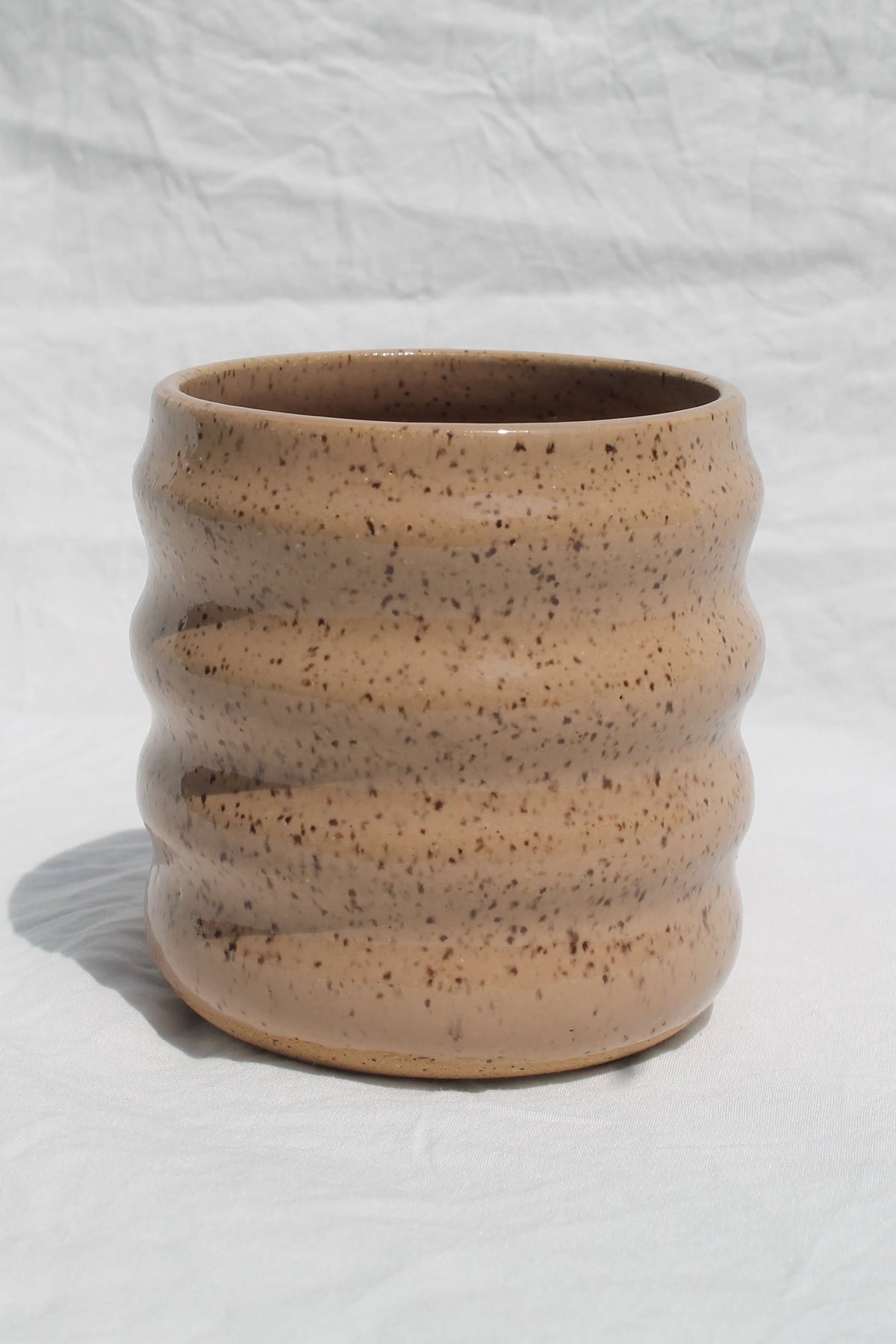 Wavy Cup- Fawn