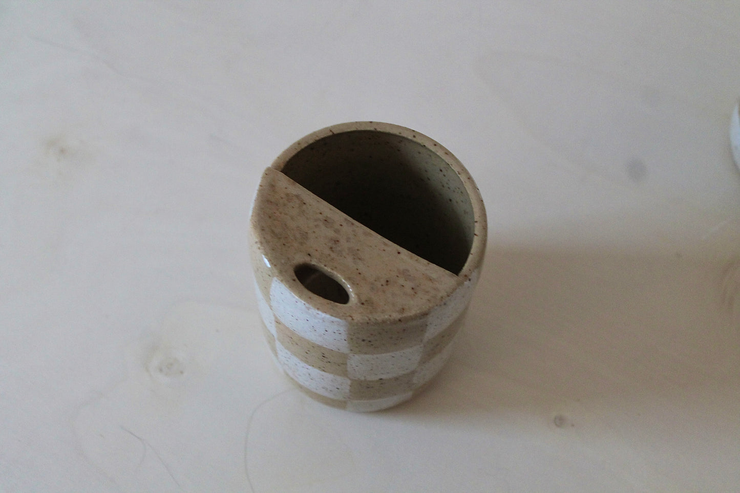 Checkered On The Go Cup