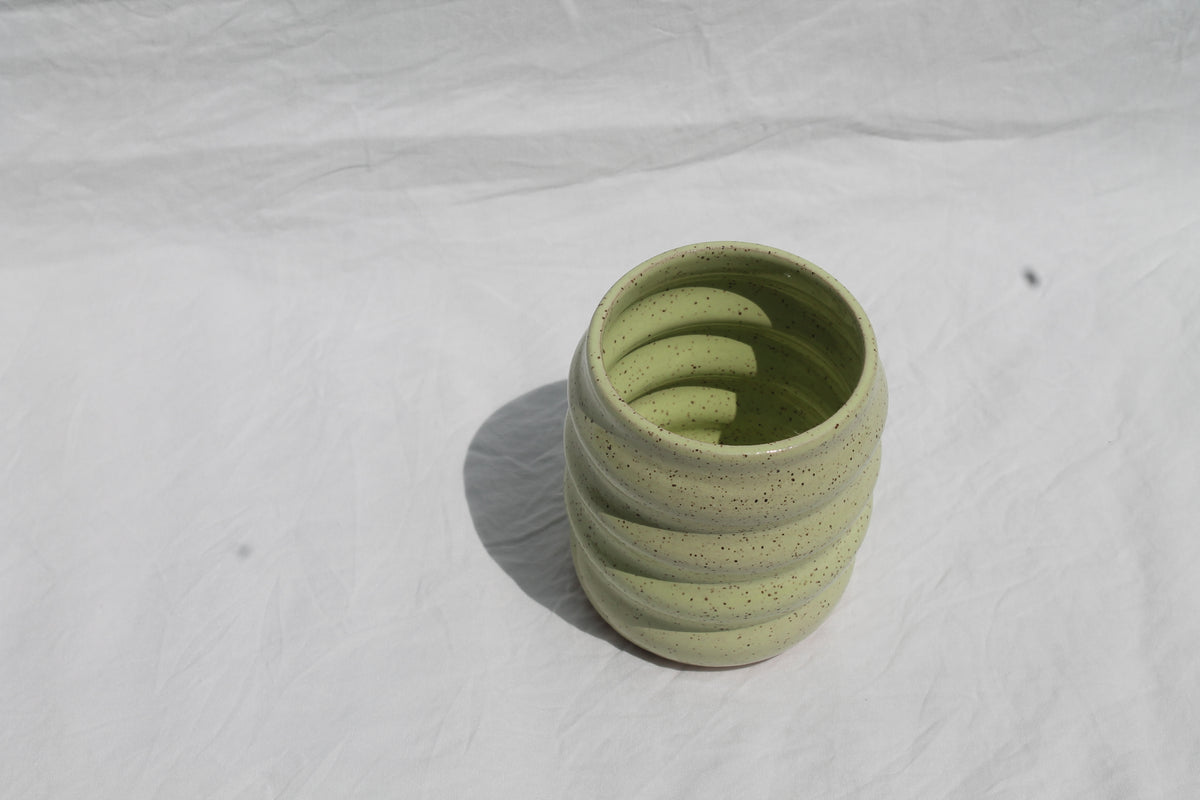Wavy Cup- Honeydew