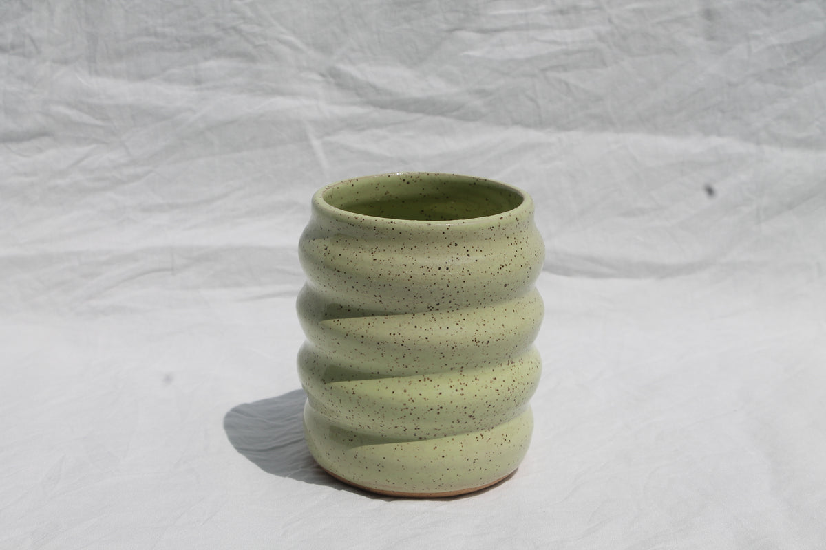 Wavy Cup- Honeydew