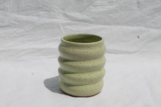 Wavy Cup- Honeydew