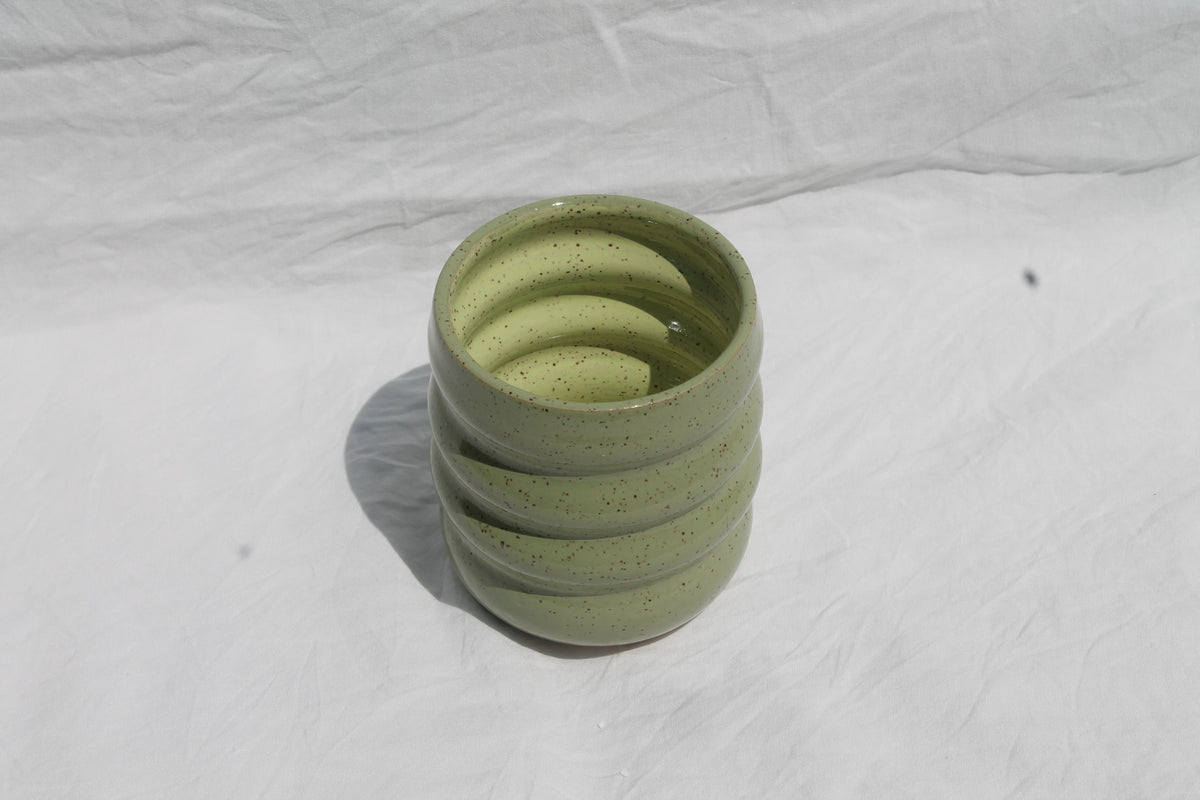Wavy Cup- Matcha + Honeydew